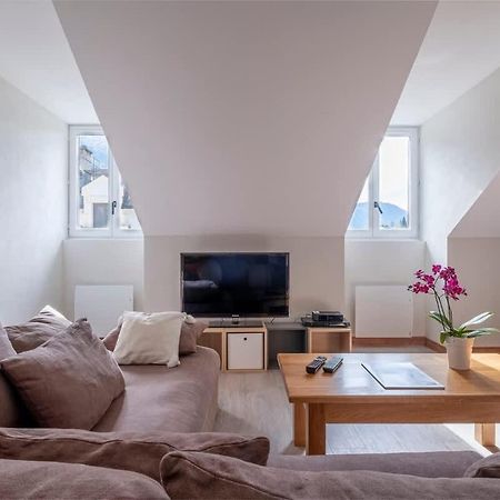 L'Appart 52, Magnifique Duplex En Plein Coeur De Chamonix-Mont-Blanc ภายนอก รูปภาพ