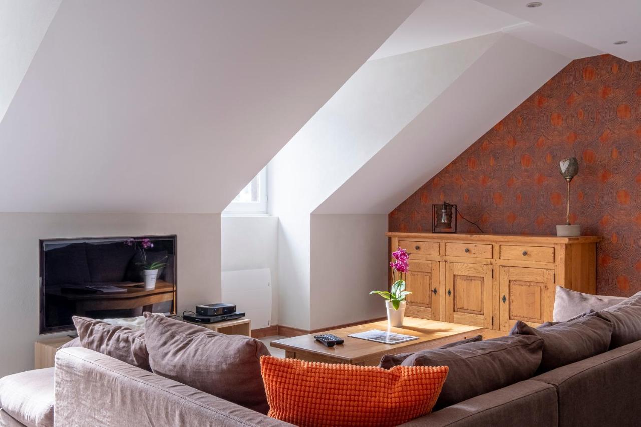 L'Appart 52, Magnifique Duplex En Plein Coeur De Chamonix-Mont-Blanc ภายนอก รูปภาพ