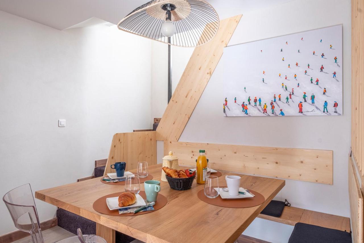 L'Appart 52, Magnifique Duplex En Plein Coeur De Chamonix-Mont-Blanc ภายนอก รูปภาพ