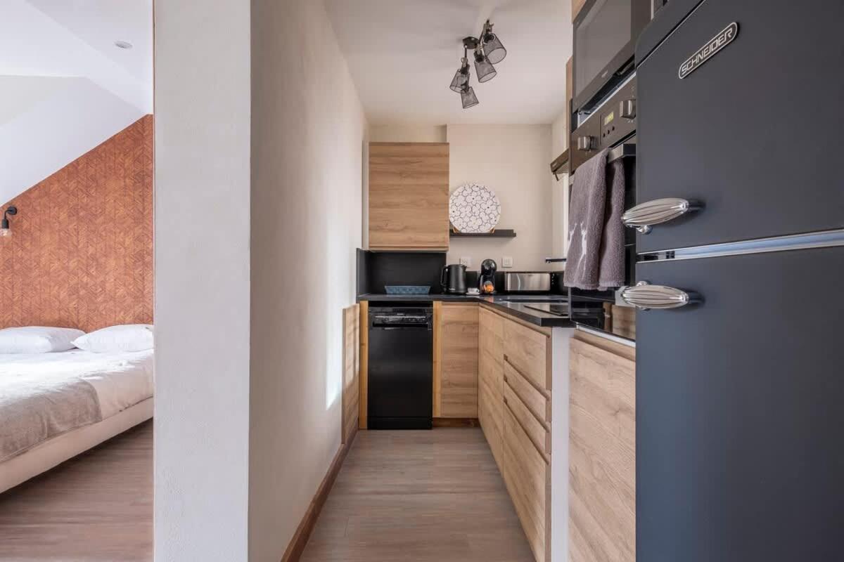 L'Appart 52, Magnifique Duplex En Plein Coeur De Chamonix-Mont-Blanc ภายนอก รูปภาพ