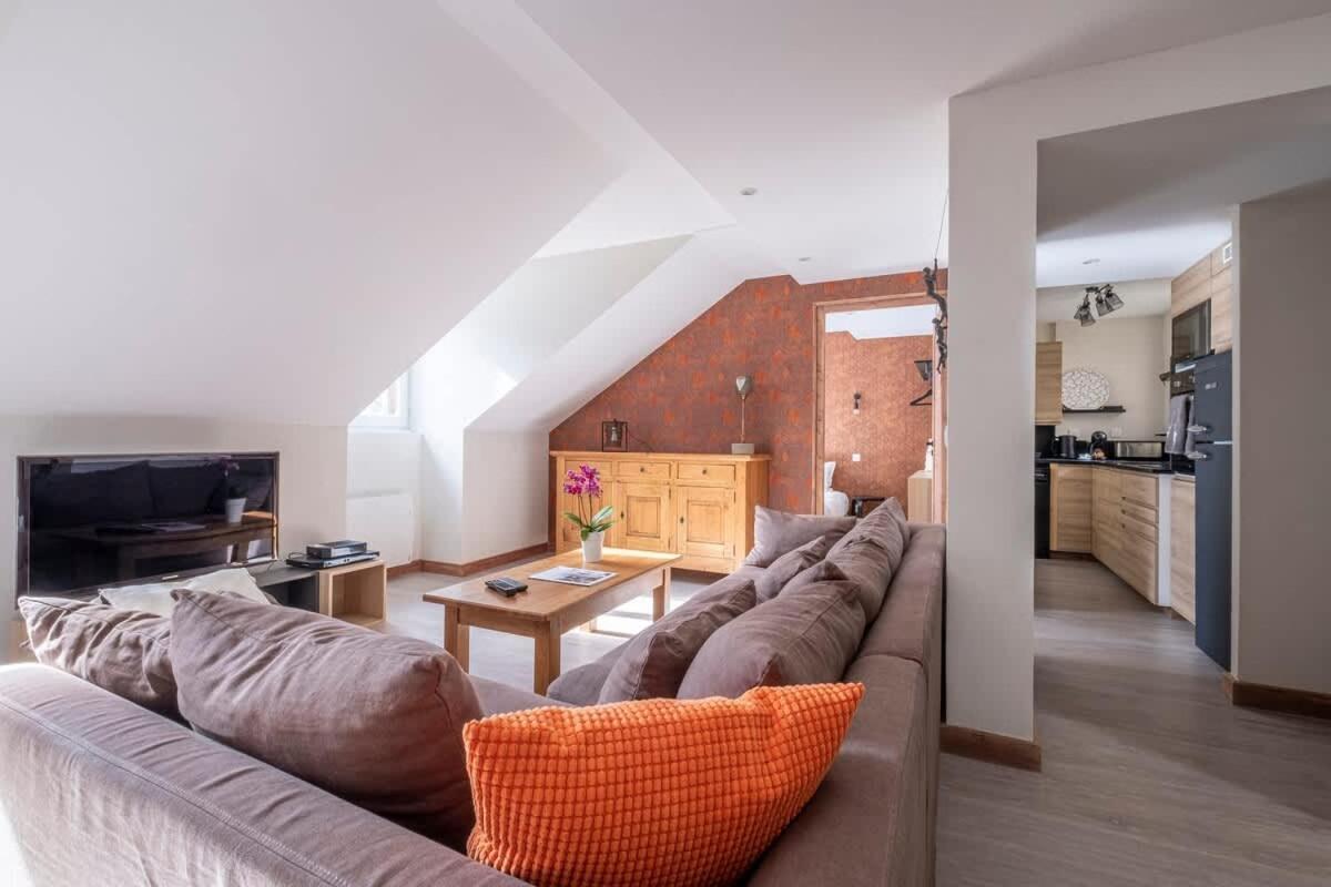 L'Appart 52, Magnifique Duplex En Plein Coeur De Chamonix-Mont-Blanc ภายนอก รูปภาพ